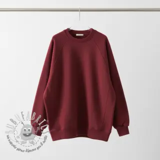 Felpa garzata JOGGING berry