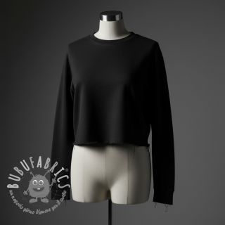 Felpa garzata JOGGING black