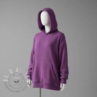 Felpa garzata JOGGING light violet