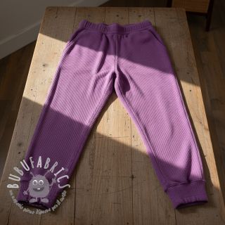 Felpa garzata JOGGING light violet