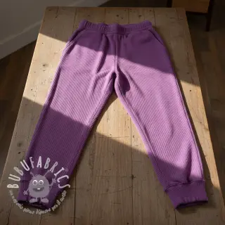 Felpa garzata JOGGING light violet