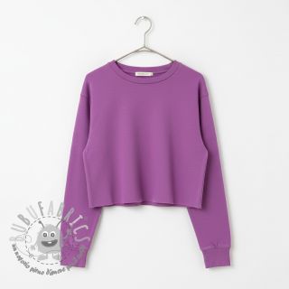Felpa garzata JOGGING light violet