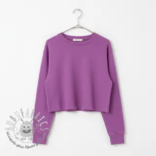 Felpa garzata JOGGING light violet