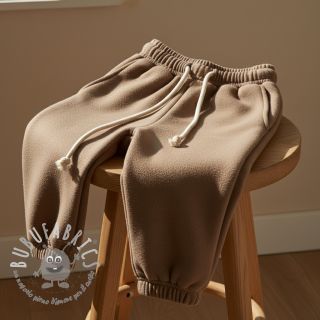 Felpa garzata JOGGING sand