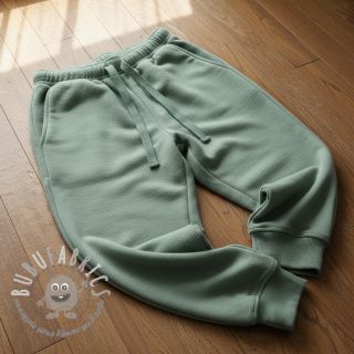 Felpa garzata JOGGING old green