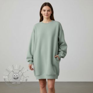 Felpa garzata JOGGING old green