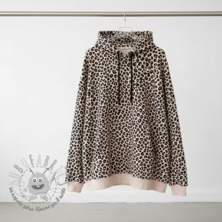 Felpa Happy faces beige digital print