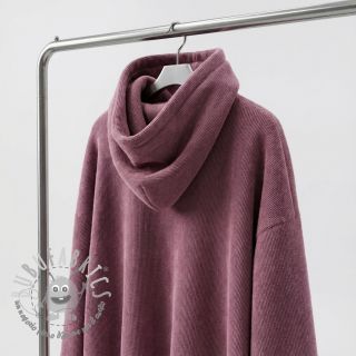 Felpa garzata JOGGING old mauve