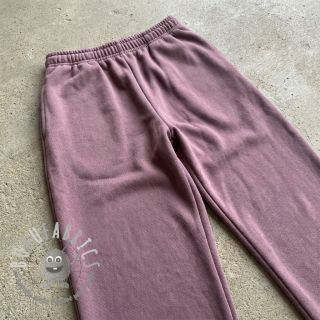 Felpa garzata JOGGING old mauve