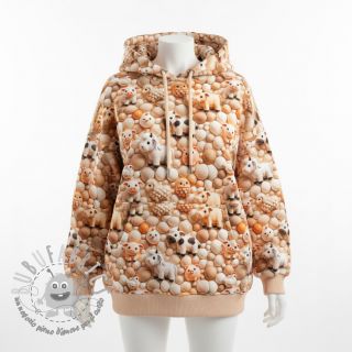 Felpa Cutie pies design B digital print