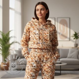 Felpa Cutie pies design B digital print