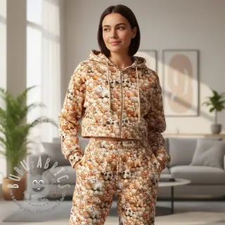 Felpa Cutie pies design B digital print