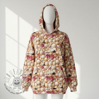 Felpa Cutie pies design C digital print