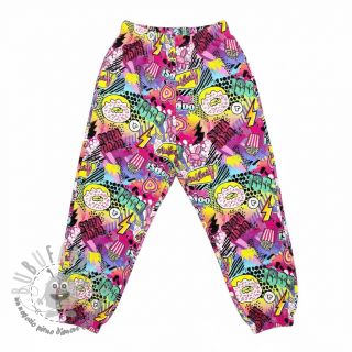 Felpa Manga fuchsia digital print