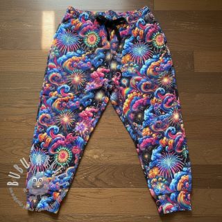 Felpa Fire works design E digital print