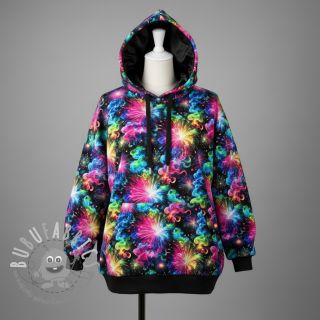 Felpa Fire works design A digital print