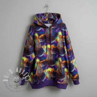 Felpa Fantasy planets digital print