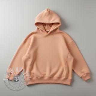 Felpa garzata JOGGING light salmon