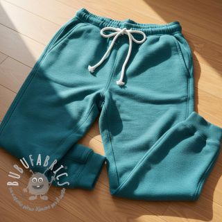 Felpa garzata JOGGING petrol