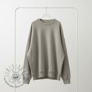 Felpa garzata JOGGING light grey