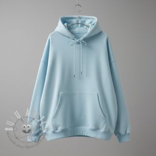 Felpa garzata JOGGING soft blue