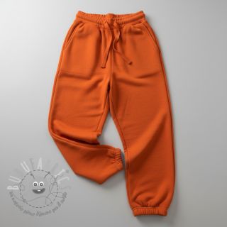 Felpa garzata JOGGING orange