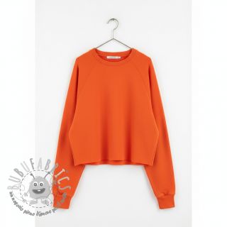 Felpa garzata JOGGING orange