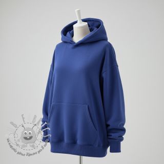 Felpa garzata JOGGING cobalt