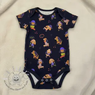Jersey Dogs navy digital print