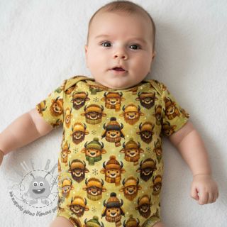 Jersey Winter faces design B digital print