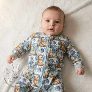 Jersey Mini animals design A digital print