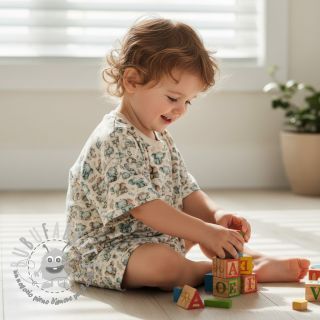 Jersey Mini animals design B digital print