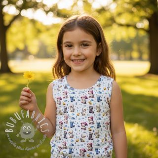 Jersey Olly and friends design D digital print