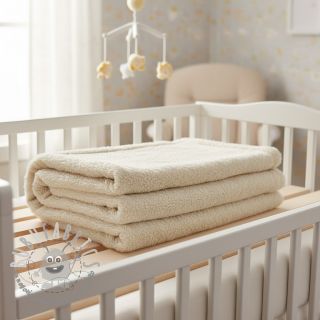 Pelliccia sintetica LUREX SILVER ecru