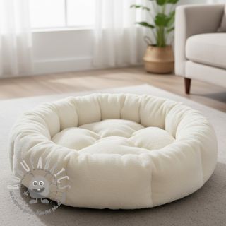 Pelliccia sintetica SMOOTH ecru