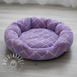 Pelliccia sintetica tulle MULTI lilac