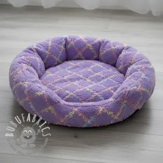 Pelliccia sintetica tulle MULTI lilac