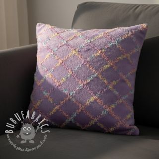 Pelliccia sintetica tulle MULTI lilac