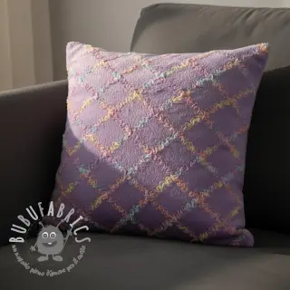 Pelliccia sintetica tulle MULTI lilac