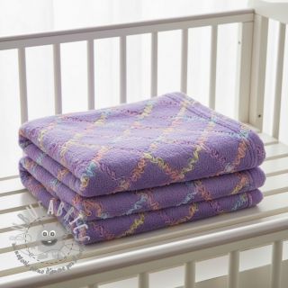 Pelliccia sintetica tulle MULTI lilac