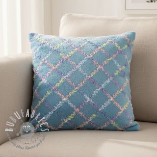 Pelliccia sintetica Tulle MULTI blue shadow