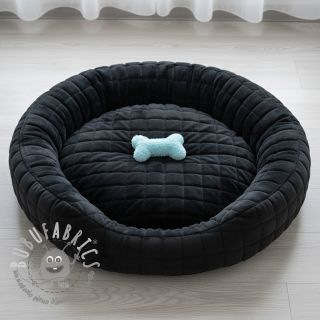 Pelliccia sintetica Block black