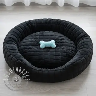 Pelliccia sintetica Block black