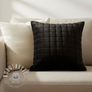 Pelliccia sintetica Block black