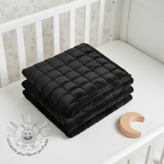 Pelliccia sintetica Block black