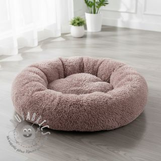 Pelliccia sintetica LUREX SILVER old blush