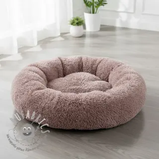 Pelliccia sintetica LUREX SILVER old blush