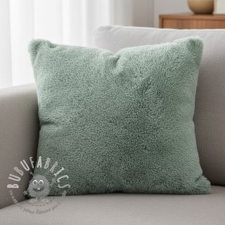 Pelliccia sintetica LUREX SILVER old green
