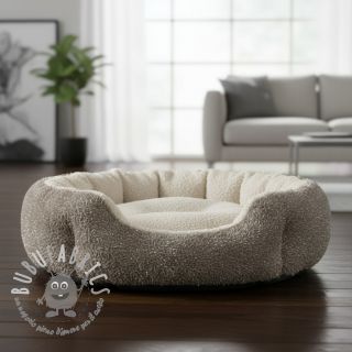 Pelliccia sintetica LUREX SILVER taupe