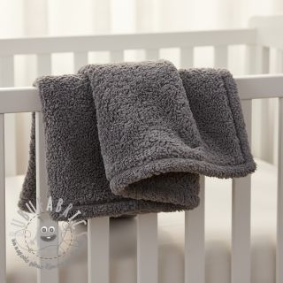 Pelliccia sintetica Curly grey